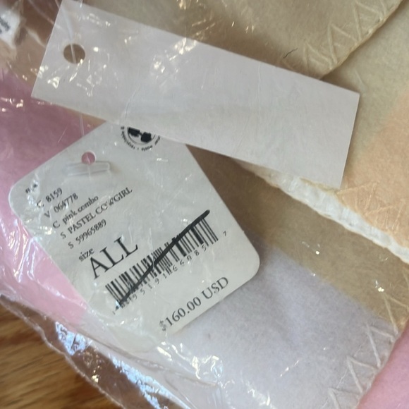 Free People Pastel Cowgirl Blanket NWT $160 - Picture 5 of 12